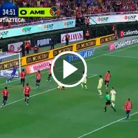 VIDEO: La impresionante doble atajada del \&#039;Tala\&#039; Rángel para salvar a Chivas ante América