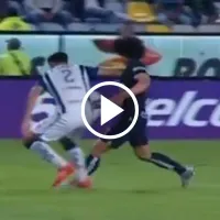 Video: el golpe de Sergio Barreto a César Huerta que todo Pumas reclamó como expulsión