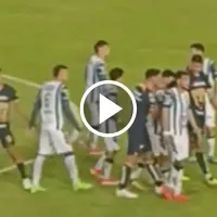 Lo que nadie vio: el gesto de los jugadores de Pumas con Jesús Hernández tras eliminar a Pachuca