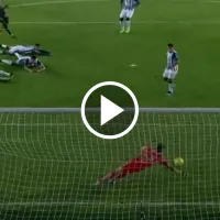 Video: la impresionante atajada de Carlos Moreno para Pachuca frente a Necaxa