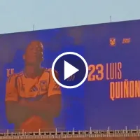La afición de Tigres UANL abucheó a Luis Quiñones previo al comienzo del encuentro ante Necaxa