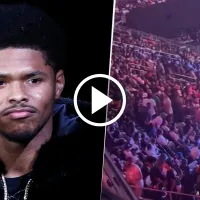Shakur Stevenson no dio show y se lo hicieron saber al irse antes de que culmine la pelea