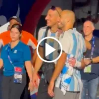 VIDEO: Guido y Nahuel, en la celebración de Argentina campeón... ¿con un objetivo especial?