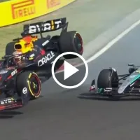 F1: el espectacular toque entre Verstappen y Hamilton en el GP de Hungría 2024