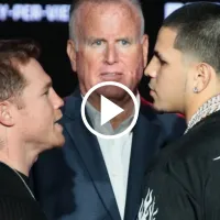 Primer cara a cara entre Canelo Álvarez y Edgar Berlanga