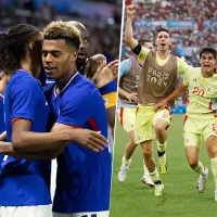 Las alineaciones de Francia vs. España por la final de París 2024