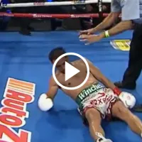 ¡El KO del año está aquí! el mexicano Venado López sufrió un brutal golpe que necesitó de asistencia médica