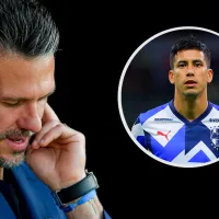 ¿Primer dolor de cabeza para Demichelis en Rayados? El desenlace de su reunión con Maxi Meza