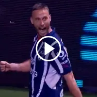 Sergio Canales anotó un golazo para Rayados frente a Puebla por el Apertura 2024 de la Liga MX