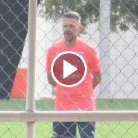 Martín Demichelis, eufórico y a los gritos en su primera práctica como DT de Rayados
