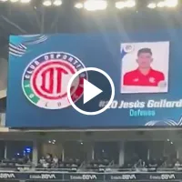 Afición de Rayados recibió con abucheos a Jesús Gallardo en el partido ante Toluca por la Liga MX