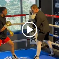 Canelo Álvarez entrena con Teófimo López pensando en su pelea vs. Edgar Berlanga