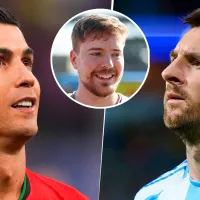 MrBeast eligió al mejor jugador de la historia entre Lionel Messi y Cristiano Ronaldo