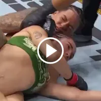 ¡Impresionante! El brutal nocaut que dejó dormida a  una luchadora mexicana en UFC 306