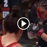 ¡Irreconocible! Así quedó el rostro desfigurado de una luchadora mexicana en UFC 306