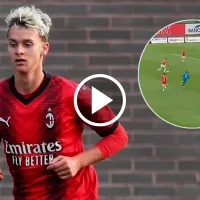 Hijo 'e tigre: golazo de Maximilian Ibrahimovic a lo Zlatan para el Milan Primavera