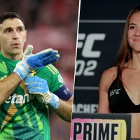 Los mexicanos atacan a Ailín Pérez de UFC y la comparan con el Dibu Martínez