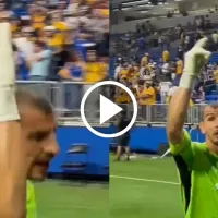 VIDEO: 'Patón' Guzmán explota tras el Clásico Regio y hace gestos a la afición de Monterrey