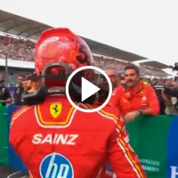 El ninguneo de Ferrari a Carlos Sainz tras la pole que ya tiene un millón de reproducciones