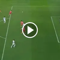 Jesús Angulo anotó un golazo para abrir el marcador en favor de Toluca ante Necaxa