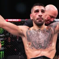 Ilia Topuria, campeón de UFC, anticipó que iba a ganar su pelea vs. Max Holloway con un mensaje especial en unos zapatos