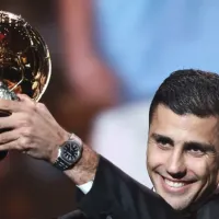 Rodri Hernández, del Manchester City, ganó el Balón de Oro 2024 y se impuso a Vinícius Jr. del Real Madrid