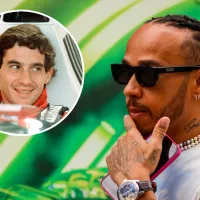 El doble homenaje de Lewis Hamilton para Ayrton Senna en el GP de Brasil 2024 de la F1