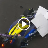 ¡Bandera roja! El accidente de Franco Colapinto en la qualy del GP de Brasil 2024