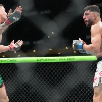 Así quedó el rostro de Amir Albazi tras su pelea vs. Brandon Moreno en UFC