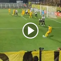 Video: el impresionante golazo de Leo Fernández en Peñarol