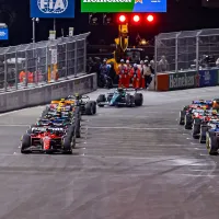 La parrilla de salida de la carrera del GP de Las Vegas 2024