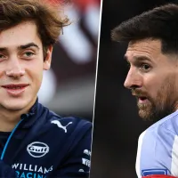 Franco Colapinto sorprendió al compararse con Messi: ＂Tengo algo parecido a Leo＂