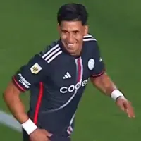 El espectacular golazo de Maxi Meza para River Plate frente a Estudiantes por la Liga Profesional