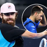 Quién es Reilly Opelka, el gigante de dos metros que eliminó a Djokovic en Brisbane