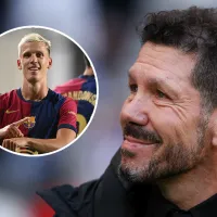Diego Simeone presiona al Barcelona y LaLiga por el caso Dani Olmo: ＂Espero que...＂