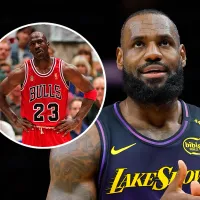 LeBron superó a Michael Jordan y estableció un nuevo récord