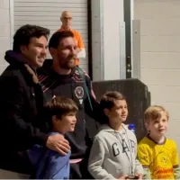 Checo Pérez se encontró con Lionel Messi tras el amistoso entre América e Inter Miami  y dio detalles de su futuro en la Fórmula 1