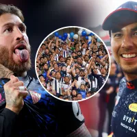 La foto de Checo Pérez con Sergio Ramos que desató la locura entre los aficionados de Rayados