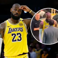LeBron James confrontó a un famoso periodista por hablar mal de su hijo Bronny
