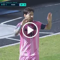 ¡En la última! GOL de Leo Messi y clasificación de Inter Miami ante Cavallier en CONCACAF