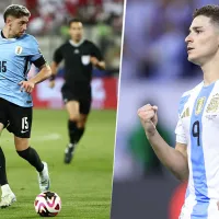 Las alineaciones de Uruguay vs. Argentina por las Eliminatorias Conmebol