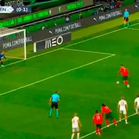 Cristiano Ronaldo falló un penal en Portugal vs. Dinamarca: Bruno Fernandes festejó antes de tiempo