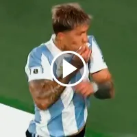 ¡Llegó el segundo! El gol de Enzo Fernández para el 2-0 de Argentina ante Brasil