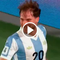 ¡Una topadora! Alexis Mac Allister marca el 3-1 de Argentina ante Brasil