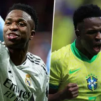 Mientras en Real Madrid brilla, los números de Vinicius Jr con la Selección de Brasil
