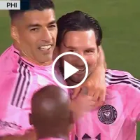 ¡Apenas ingresó! El gol de Leo Messi para el 2-0 de Inter Miami ante Philadelphia Union