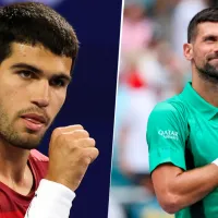 Mientras Carlos Alcaraz gana 42,3 millones, el dinero que percibe Novak Djokovic