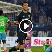 ¡Primer gol de ‘Chucky’ Lozano en San Diego FC! Derechazo para el 3-0 vs. Seattle Sounders