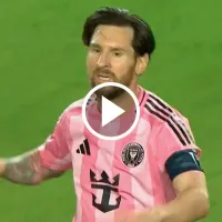 ¡Messi siempre está! El gol de Leo para el 1-1 de Inter Miami ante LAFC en la revancha