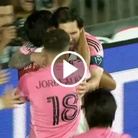 ¡Doblete y a semis! El GOL de Lionel Messi para el 3-1 de Inter Miami ante Los Ángeles FC